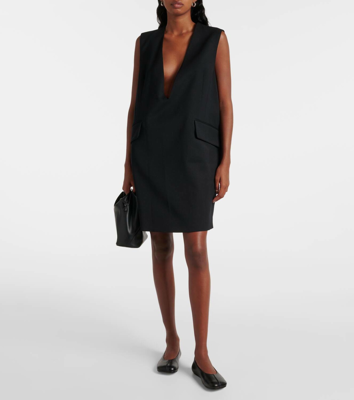 MM6 Maison Margiela - Flannel Mini Dress