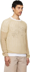 Isabel Marant Beige Vassilli Sweater