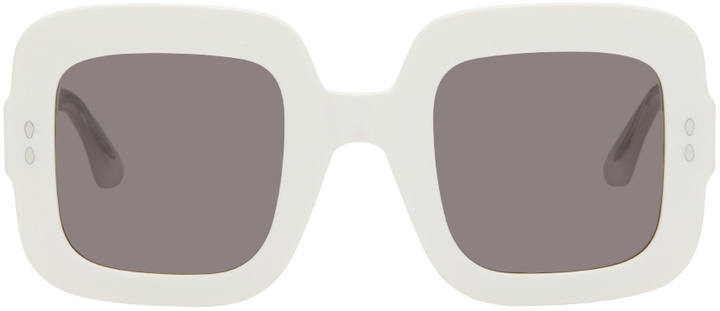 Photo: Isabel Marant White Square Sunglasses