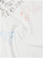 Collina Strada - Printed Cotton-Jersey T-Shirt - White