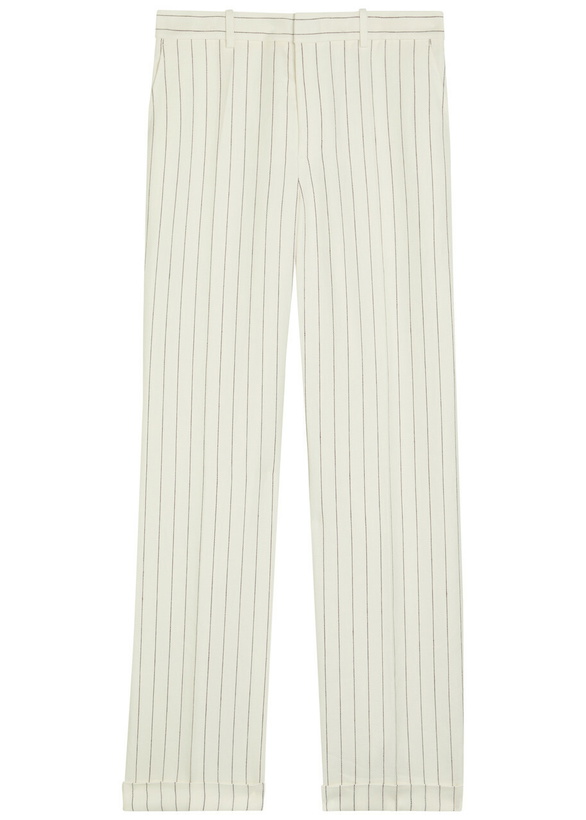 Photo: Polo Ralph Lauren Pinstriped Straight-leg Trousers Cream