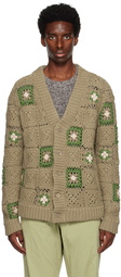 NN07 Khaki Nate Cardigan