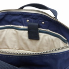 Ally Capellino Frances Waxed Cotton Rucksack in Navy