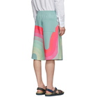 Dries Van Noten Multicolor Verner Panton Edition Wave Hostala Shorts