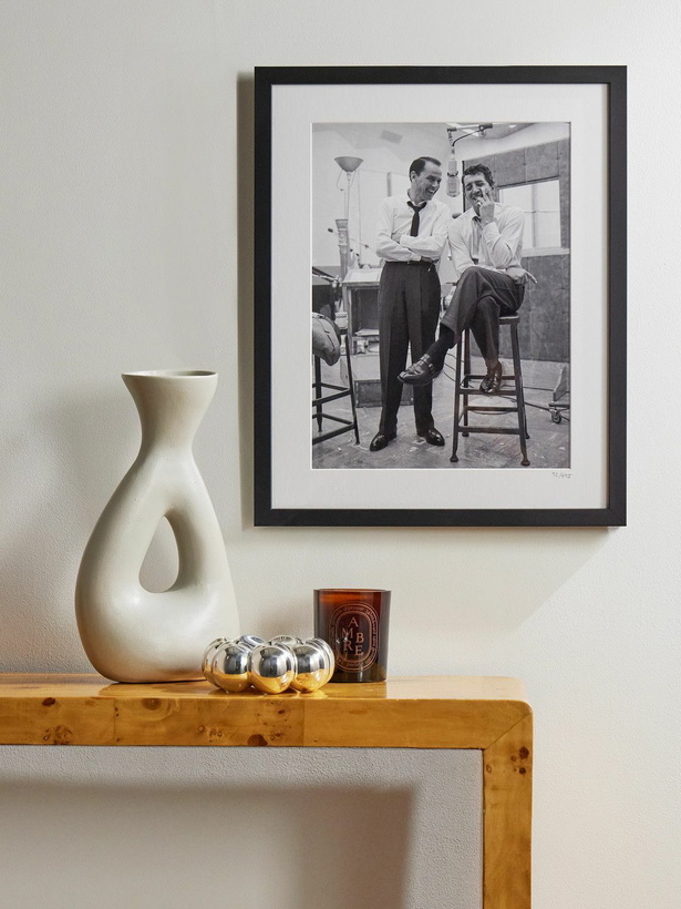 Photo: Sonic Editions - Framed 1965 Dean Martin and Frank Sinatra Recording in LA Print, 16" x 20"