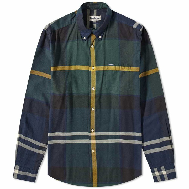 Photo: Barbour Men's Dunoon Tailored Shirt in Seaweed Tartan