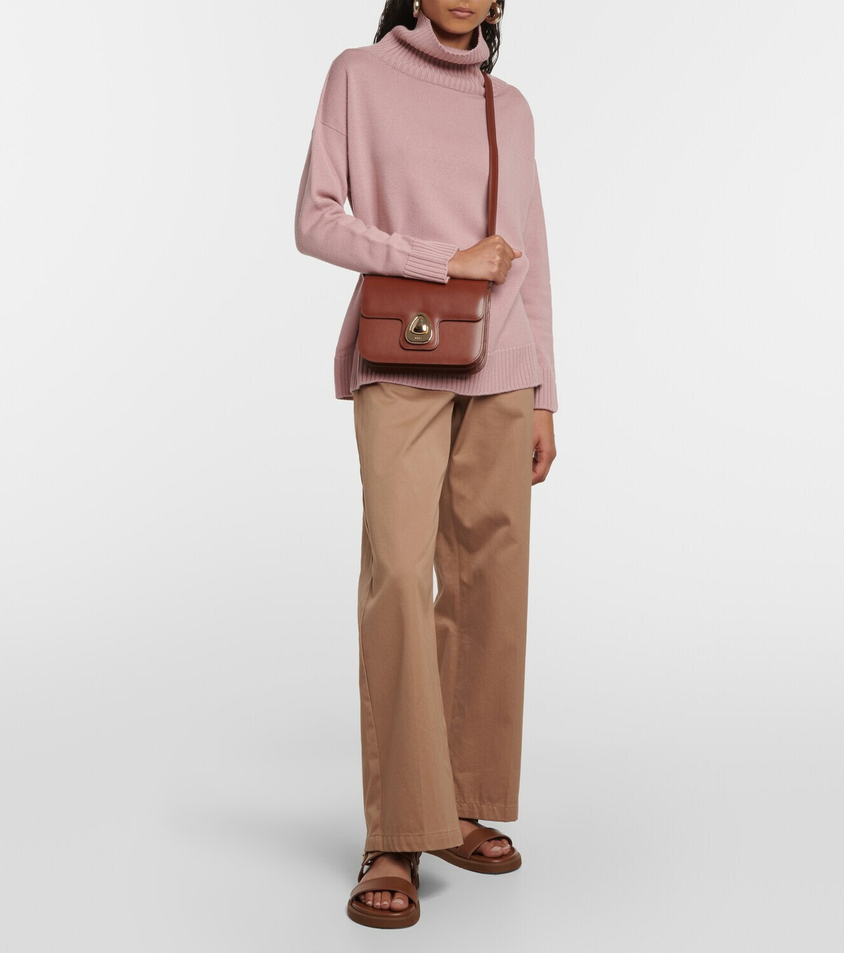 A.P.C. Astra Small leather shoulder bag A.P.C.