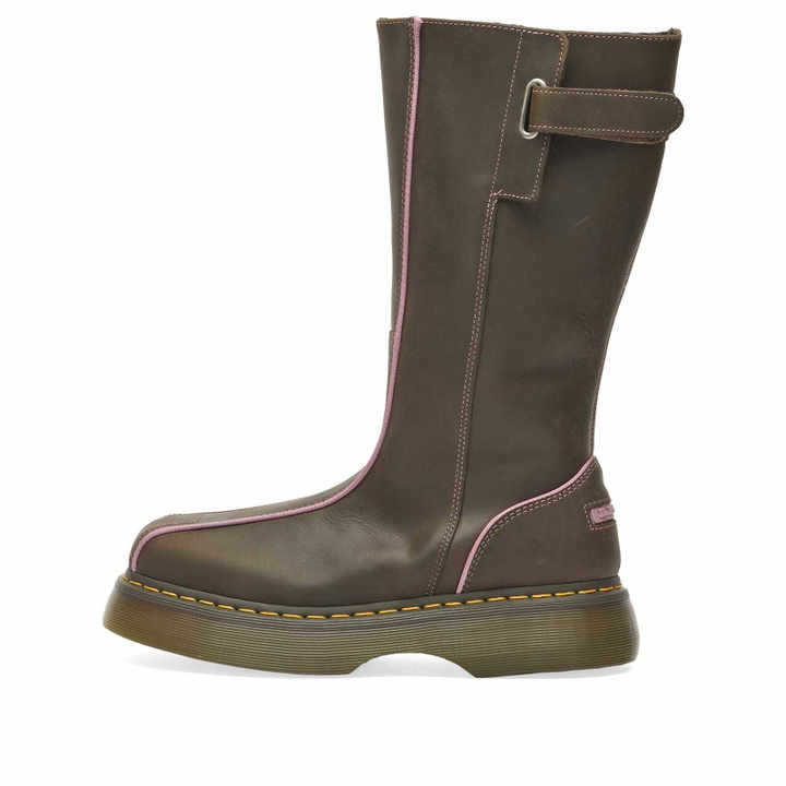 Photo: Dr. Martens Women's Buzz Hi High Boot in Dark Brown Wyoming