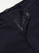 SEASE - Chino Tech Straight-Leg Cotton-Blend Twill Trousers - Blue
