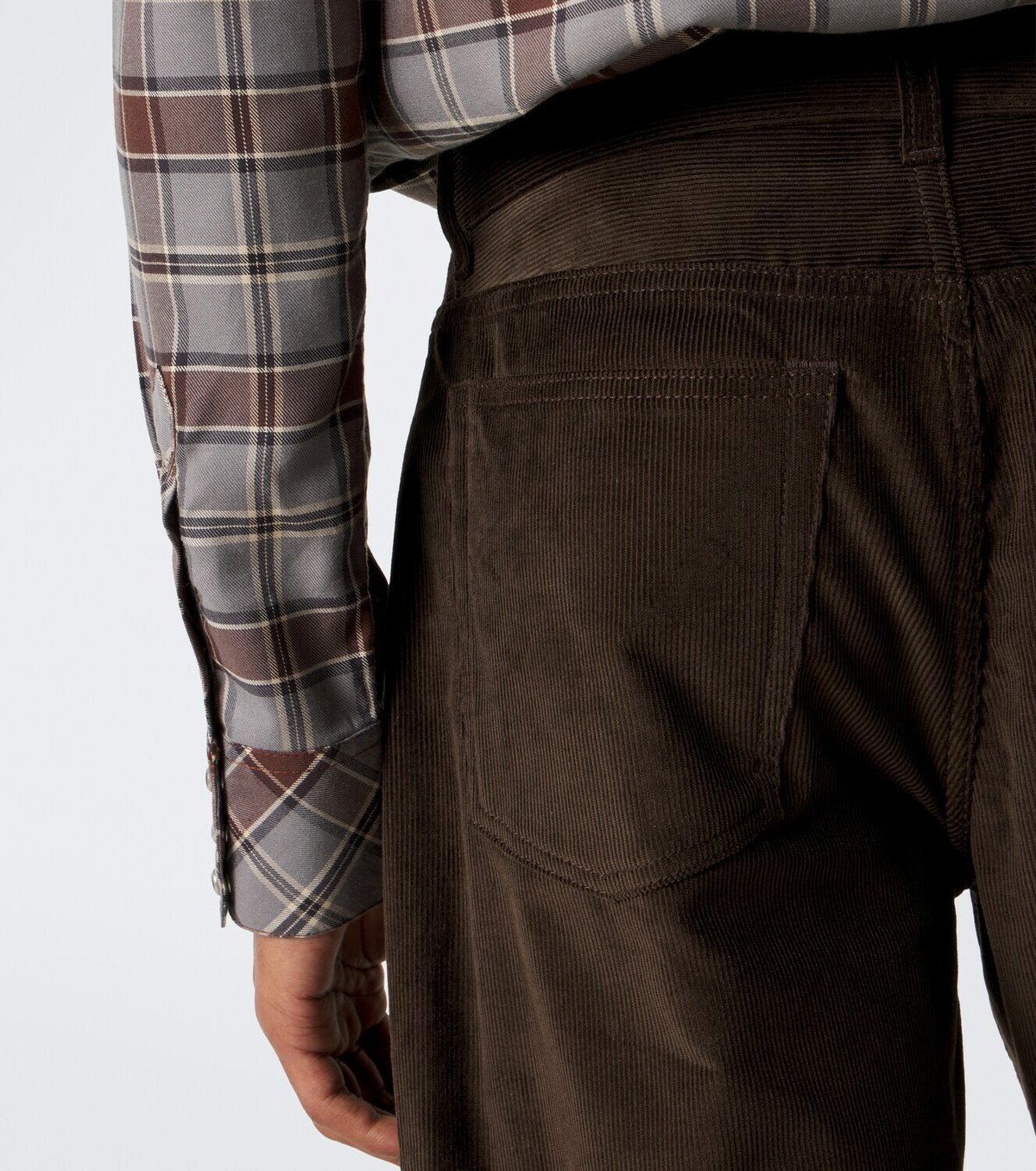 Acne Studios Cotton corduroy wide-leg pants