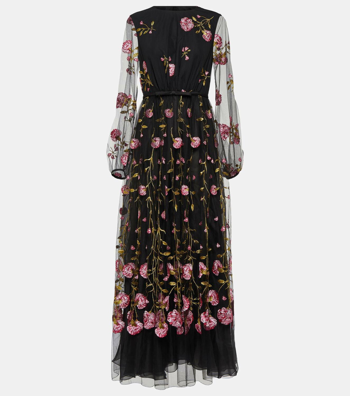 Giambattista Valli Embroidered tulle gown