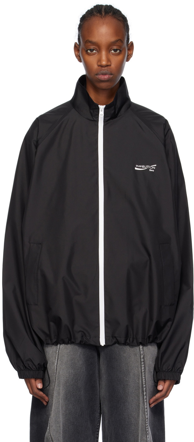 Pushbutton Black Raglan Jacket Pushbutton