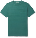 Mr P. - Slub Cotton-Jersey T-Shirt - Emerald