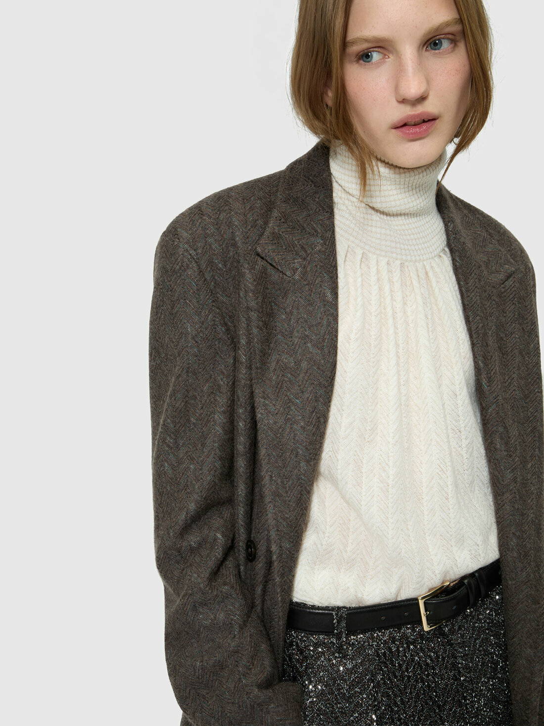 Missoni - Peak-lapel blazer, Women, Brown