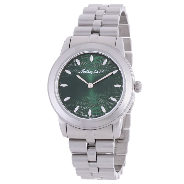 Photo: Mathey-Tissot Artemis Quartz Green Dial Ladies Watch D10860AV