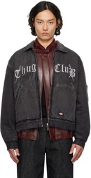 Thug Club Black Dickies Edition TC Eisenhower Denim Jacket