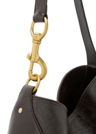 Mulberry Hackney Glossed Grained Leather Shoulder bag - Brown - One Size