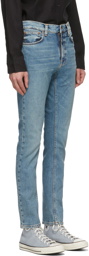 Nudie Jeans Blue Lean Dean Jeans