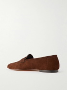 Ralph Lauren Purple label - Suede Penny Loafers - Brown