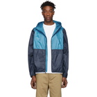 Woolrich John Rich and Bros Blue South Bay Windbreaker Jacket