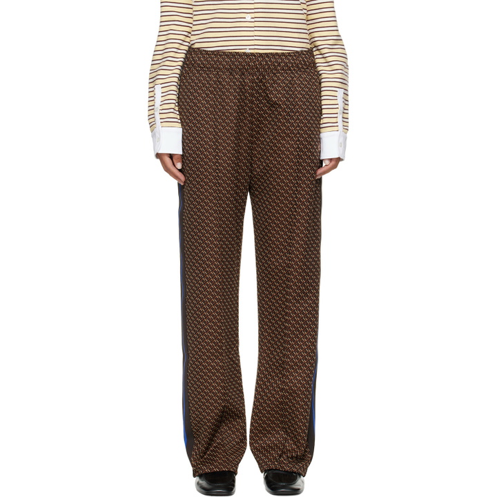 Photo: Wales Bonner Brown Mudra Lounge Pants