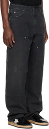 Golden Goose Black Distressed Jeans