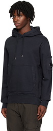 C.P. Company Navy Lens Hoodie