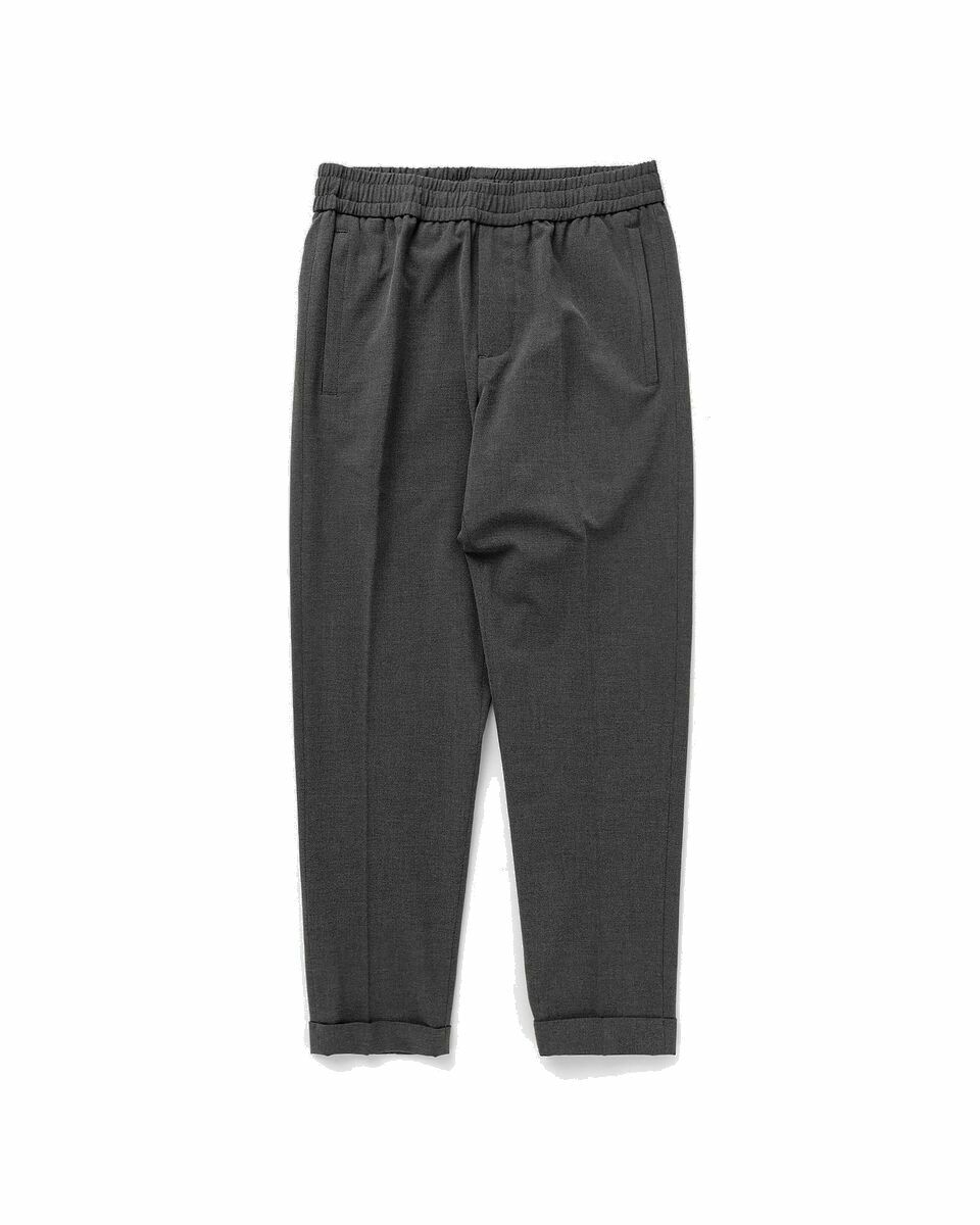 Photo: ølåf Wooly Slim Elasticated Trousers Grey - Mens - Casual Pants