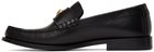 Versace Black Medusa Loafers