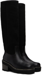 Gabriela Hearst Black Shearling Vylos Boots