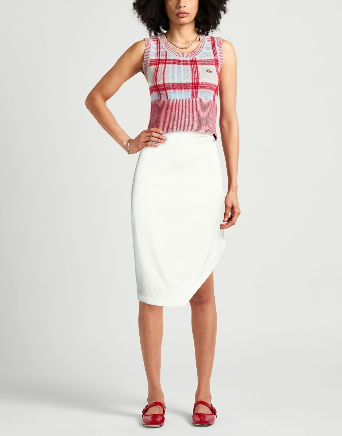 Gauge81 Womens Midi skirt Light in Green