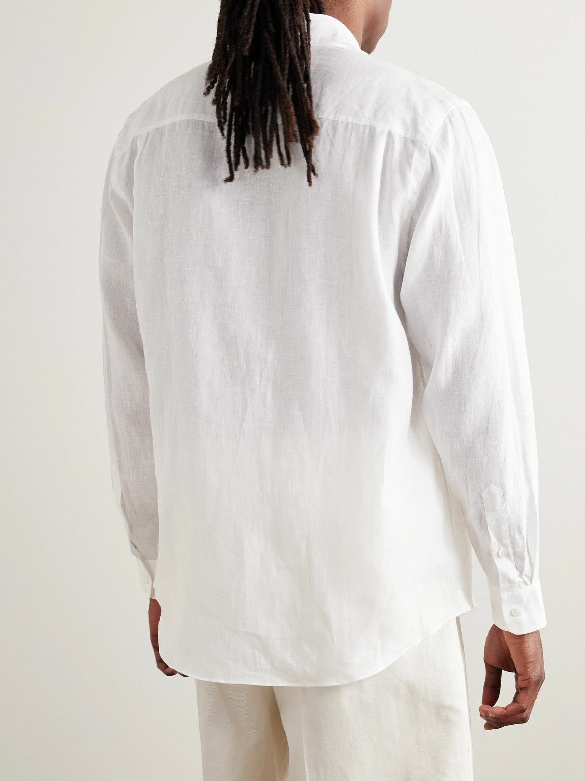 Purdey - Linen Shirt - White