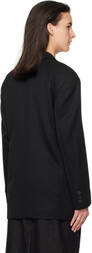 WOOYOUNGMI Black Wool Single Blazer