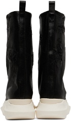 Rick Owens Drkshdw Black Strobe Fogachine Boots