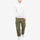 Beams Plus Men's Half Zip Sweat in White