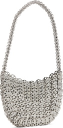 Rabanne Silver Iconic 1969 Moon Bag
