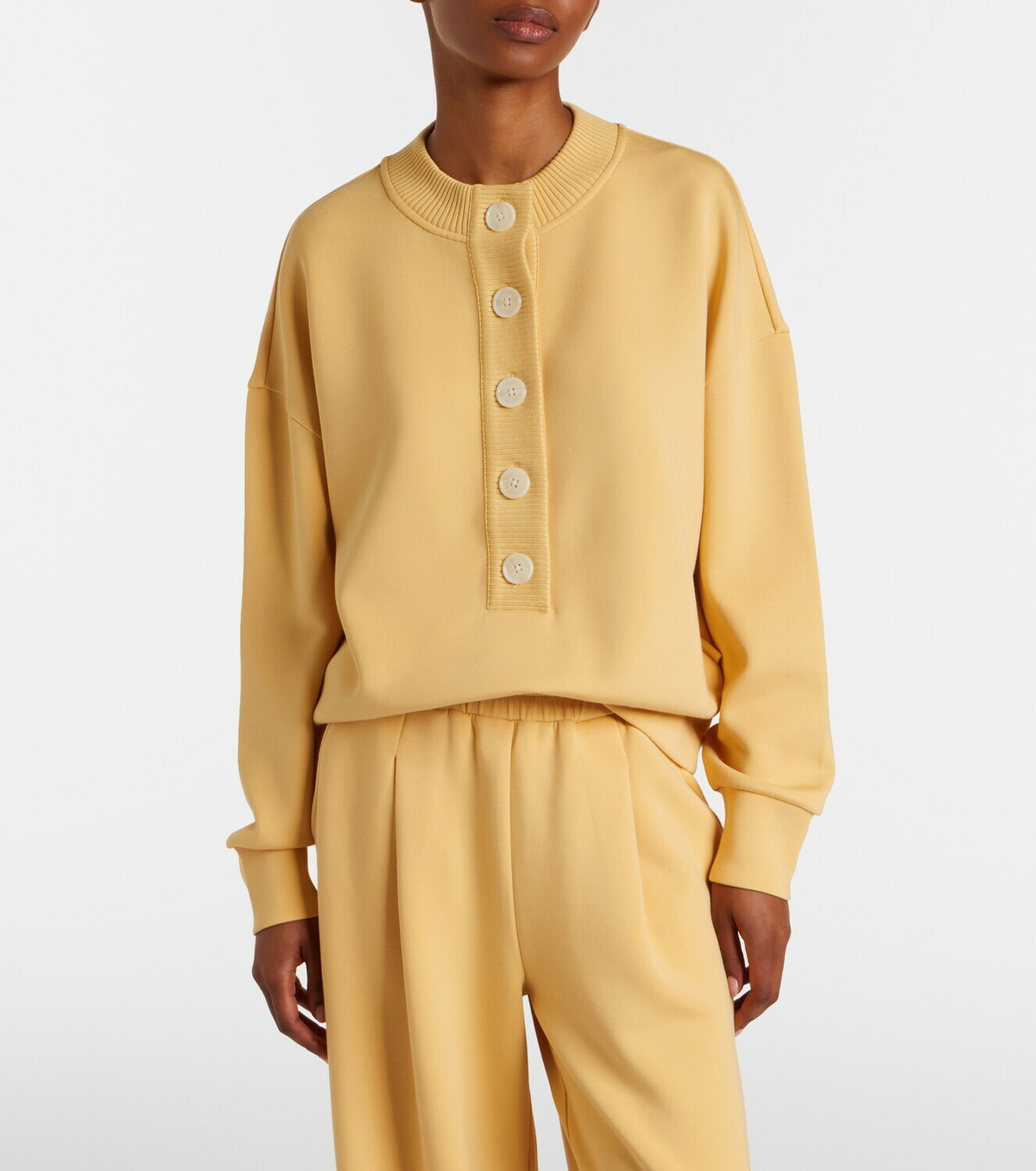 Varley Reena jersey sweatshirt