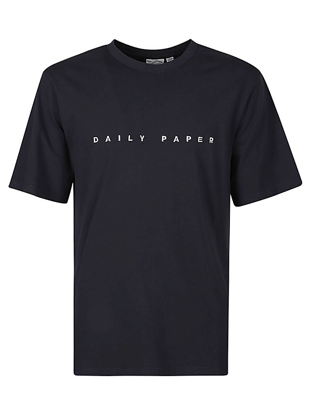 Photo: DAILY PAPER - Logo Cotton T-shirt