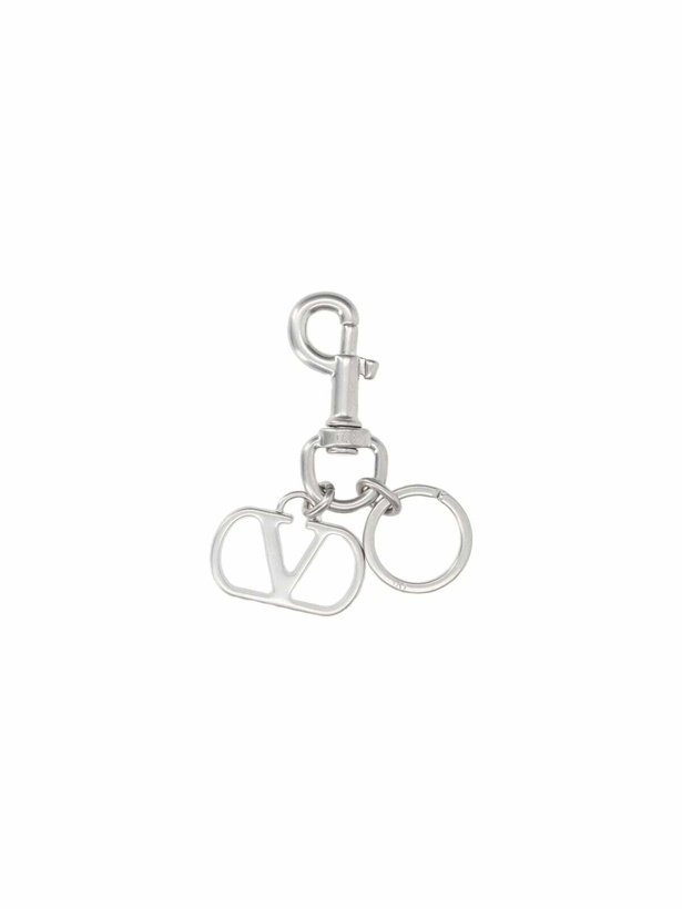 Photo: Valentino Garavani vlogo Signature Keyring