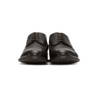 Ermenegildo Zegna Brown Fondante Avenue Derbys