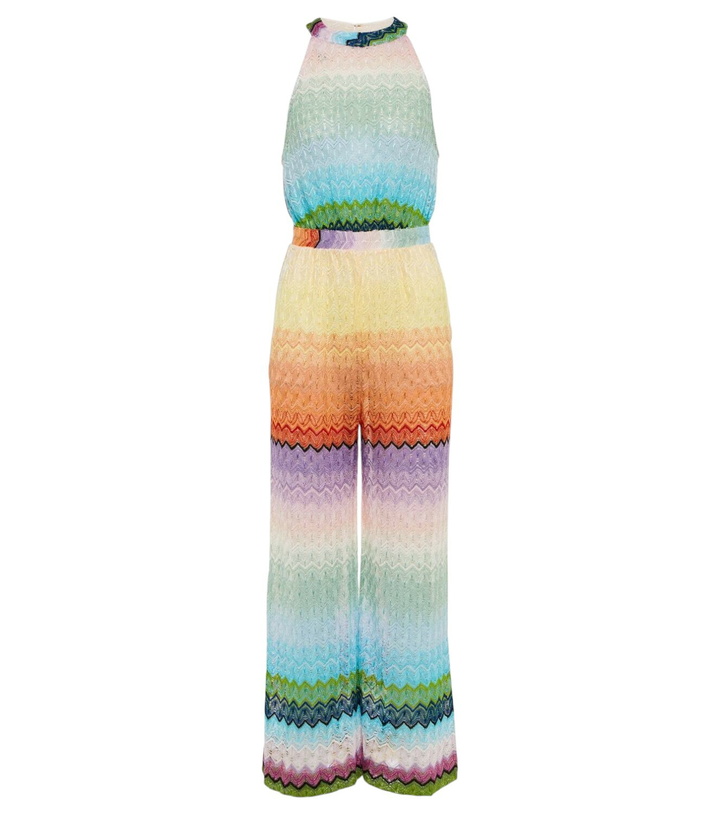 Photo: Missoni Mare Zig-zag halterneck jumpsuit