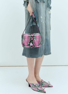 Acne Studios Snake Embossed Shoulder Bag