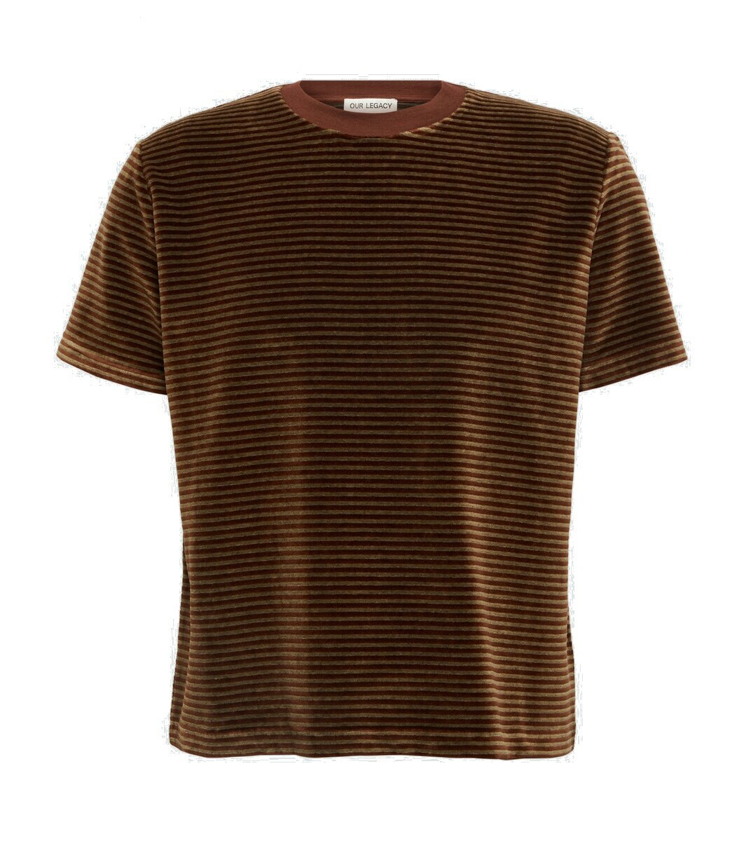Tシャツ・カットソー OUR LEGACY Ivory polyester blend shirt P00834623.jpg