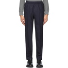 Harmony Navy Wool Paolo Trousers
