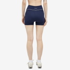 Adanola Women's Ultimate Micro Piping Crop Shorts in Navy
