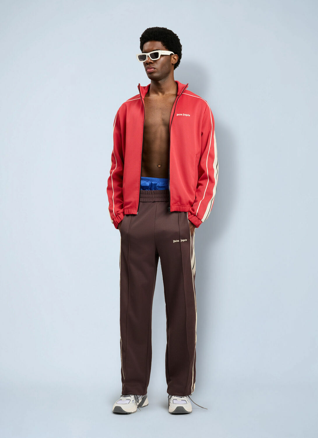 Palm Angels Classic Logo Vintage Track Jacket