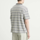 FrizmWORKS Men's Horizon Stripe T-Shirt in Oatmeal