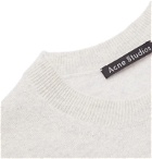 Acne Studios - Kalon Logo-Appliquéd Wool Sweater - Gray