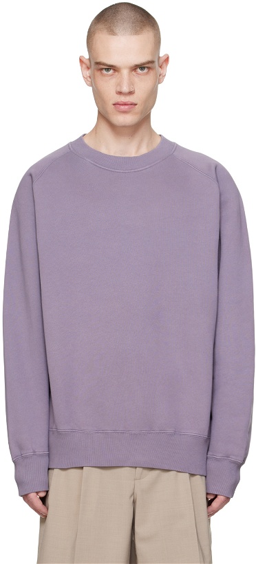 Photo: NORSE PROJECTS Purple Marten Sweatshirt