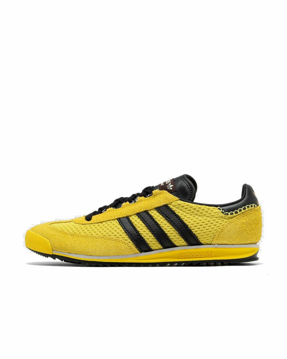 Photo: Adidas X Wales Bonner Sl76 Black/Yellow - Mens - Lowtop
